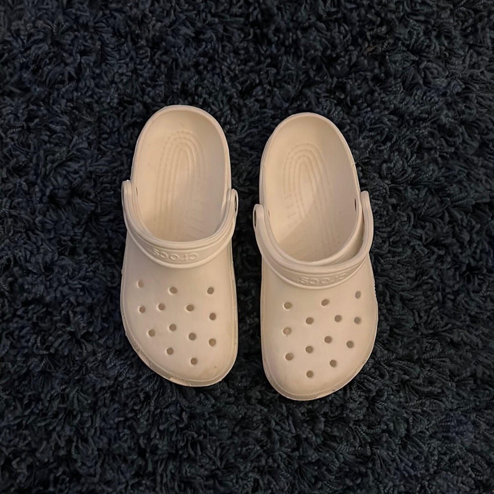 White Crocs